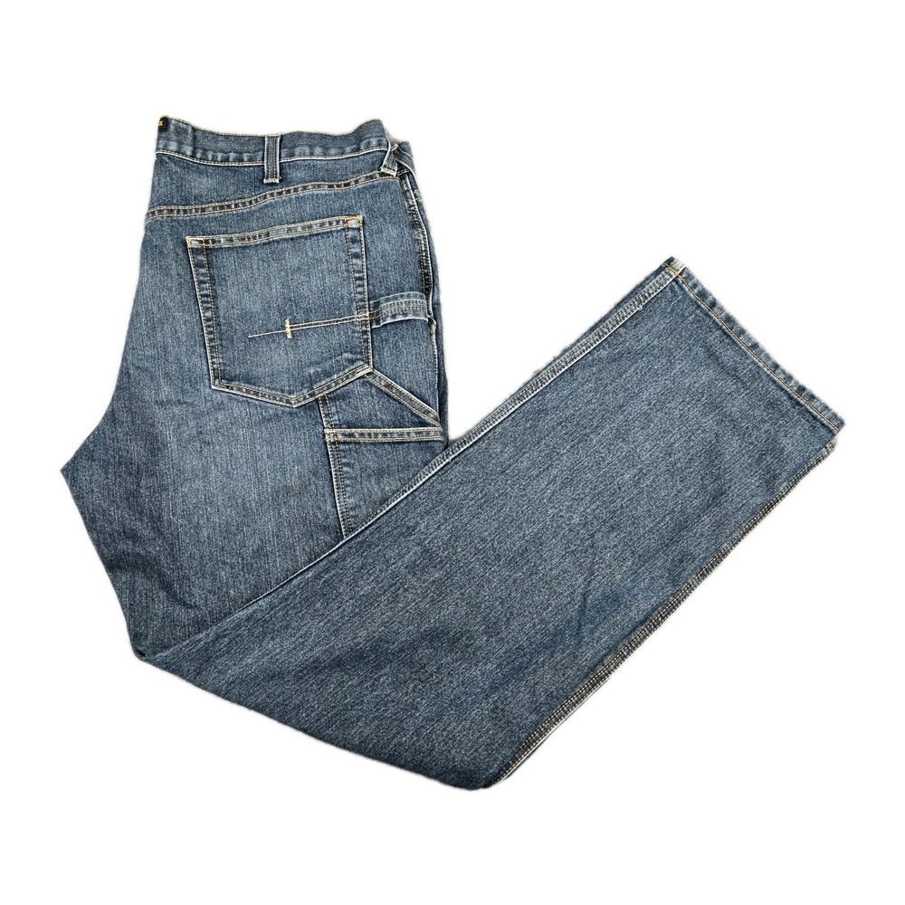 Ariat Rebar M4 Relaxed Boot Jeans Men's 40x36 Medium Wash Western Denim Workwear